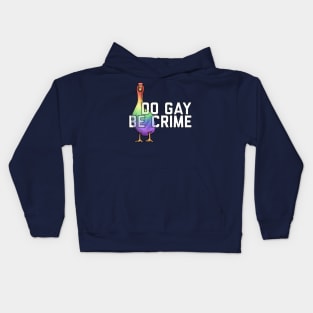 Do Gay And Be Crime Kids Hoodie